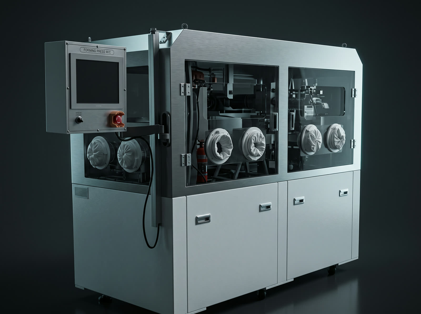 Laboratory prelithiation equipment for compact laboratory equipment