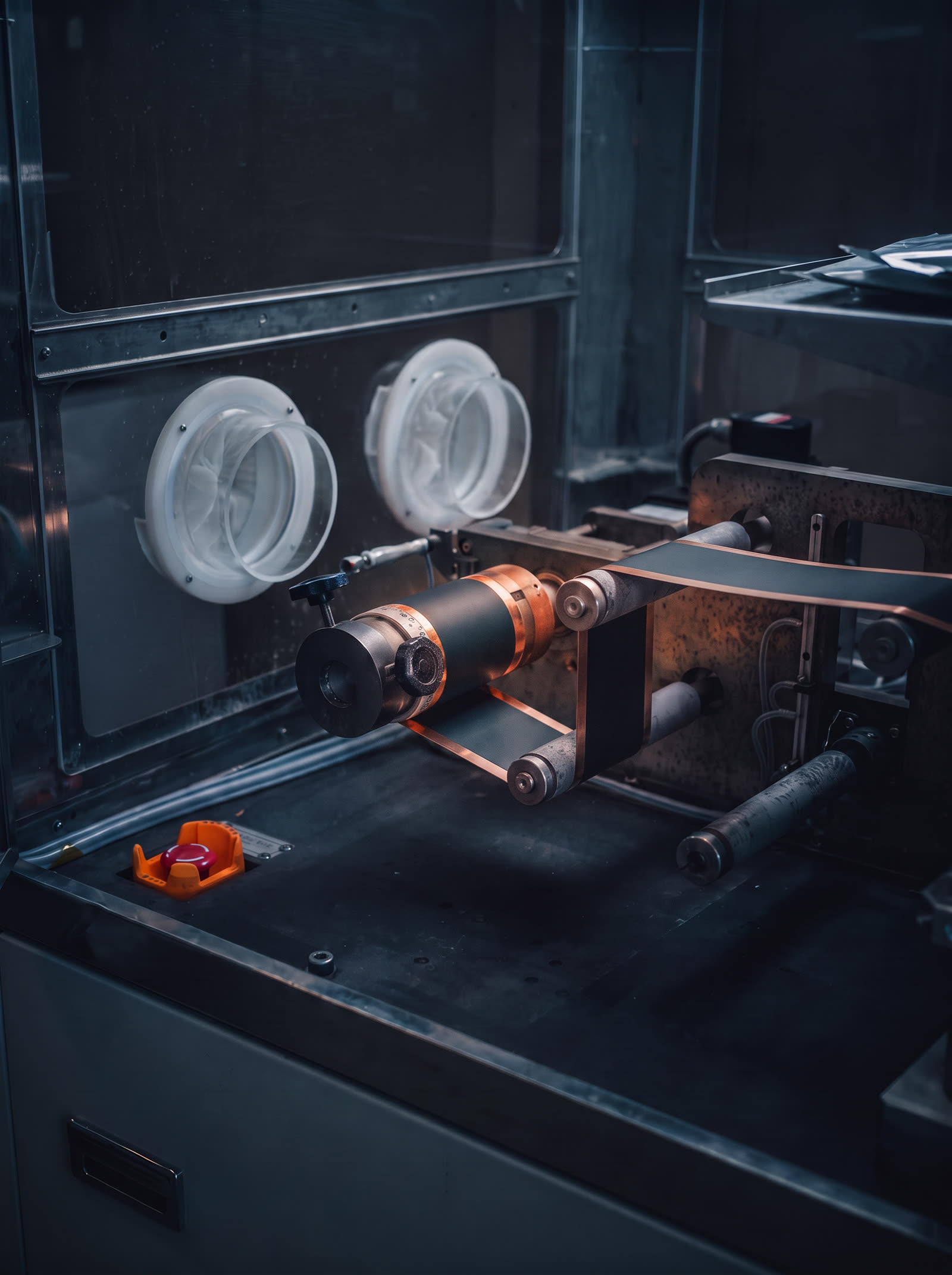 Laboratory prelithiation equipment for continuous roll-to-roll equipment